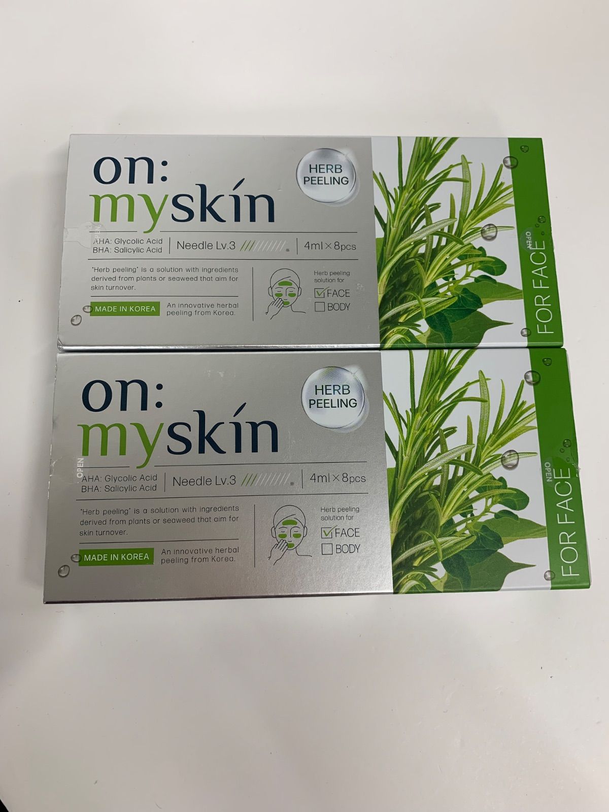 on:myskin FOR FACE 2個セット 未開封 【公式通販】