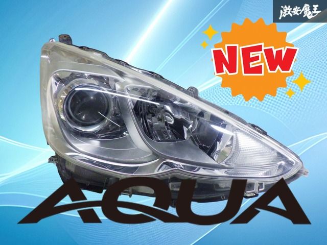 破損無し！レンズ綺麗！】トヨタ純正 NHP10 アクア 中期 ハロゲン