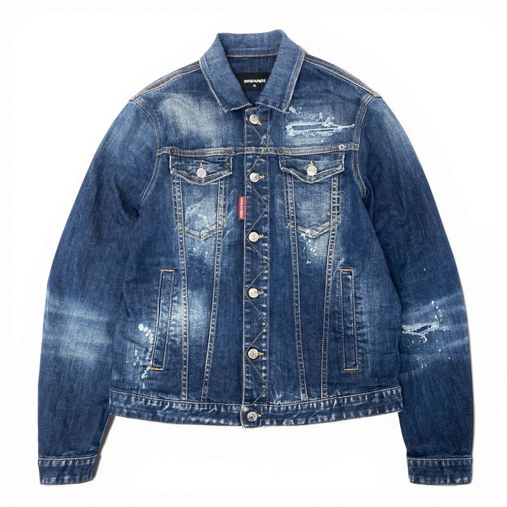 14a15 DSQUARED2 ディースクエアード イタリア製 DAN JEAN JACKET