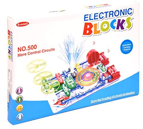 電子回路を作ろう BLOCK 電気や電子回路を楽しく学ぶ知育玩具 小学生 理科 電気 実験 日本語学習ガイド付き 500 po 957 c 5 a 69