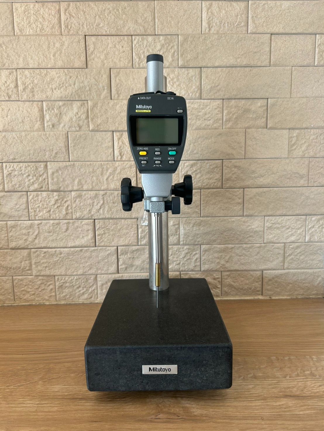 ミツトヨ グラナイトコンパレータスタンド ＆ デジマチックインジケータ