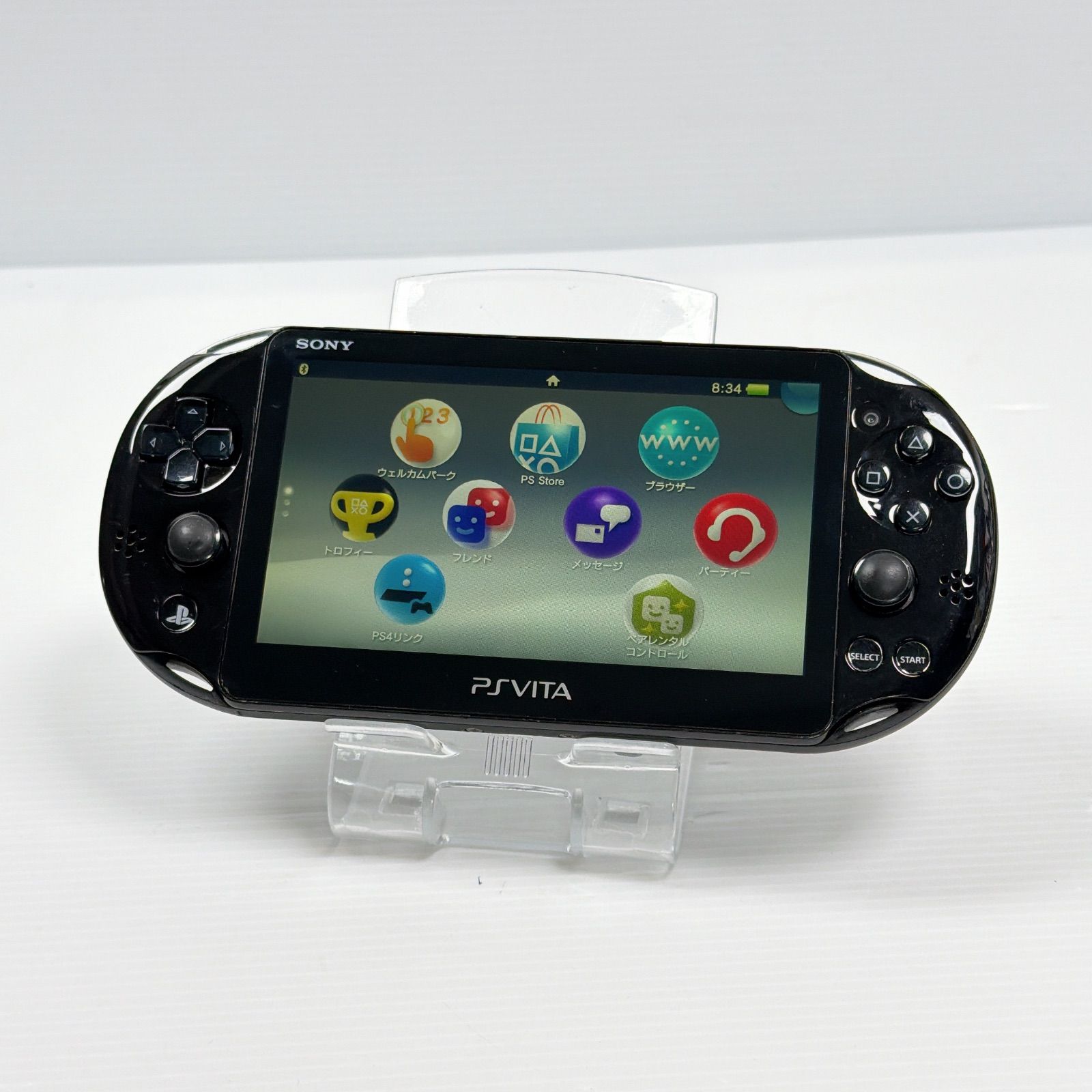 PSVITA PCH 2000 ブラック PlayStation Vita ソフト読込OK FW 3 74 ソニー プレイステーション