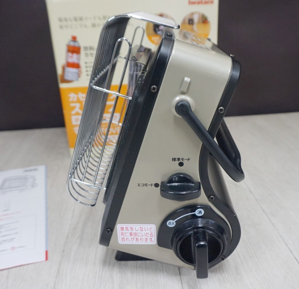 美品】イワタニ カセットガスストーブ ポータブル マイ暖 CB-CGS-PTB