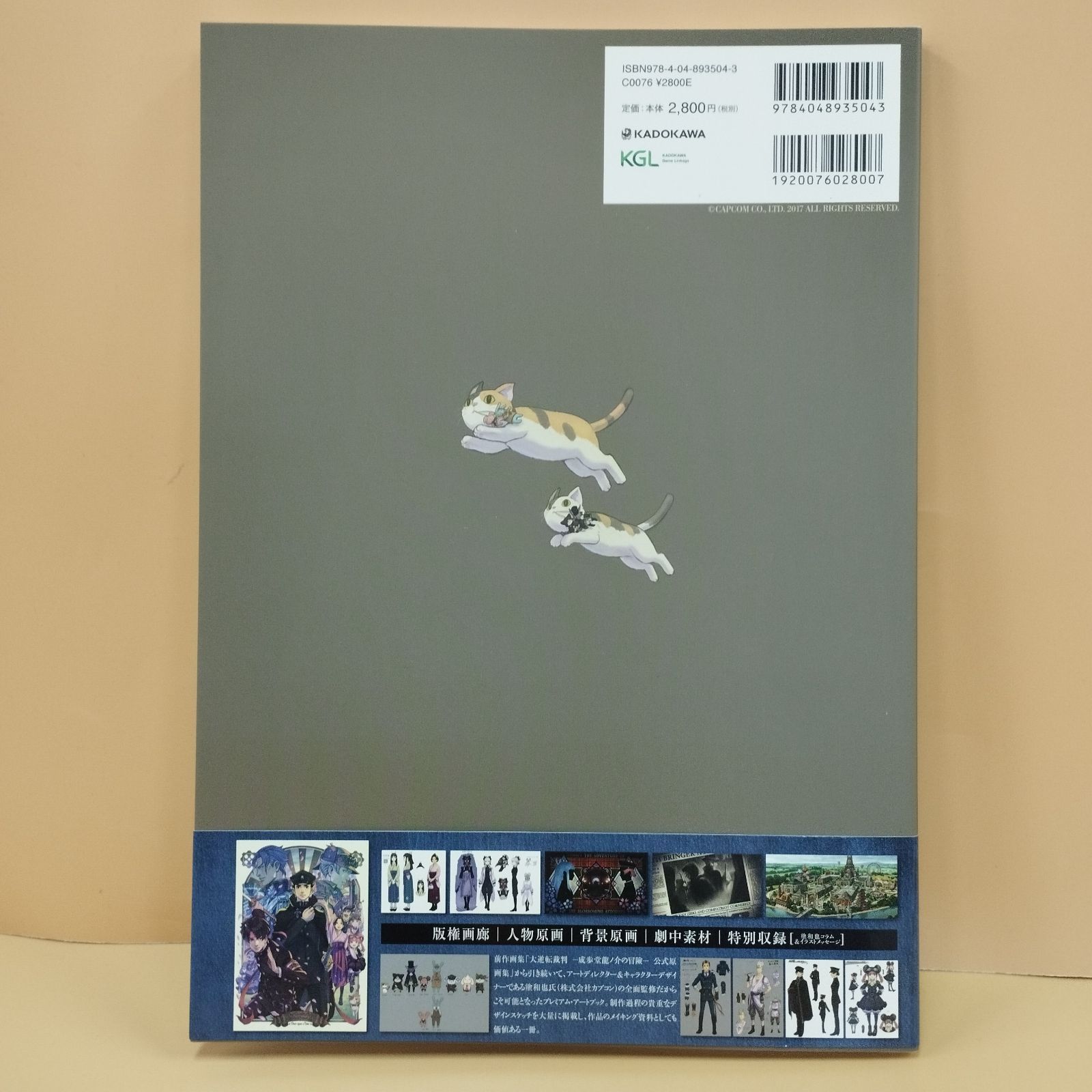 D13301】大逆転裁判2 -成歩堂龍ノ介の覺悟ー 公式原画集 - メルカリ
