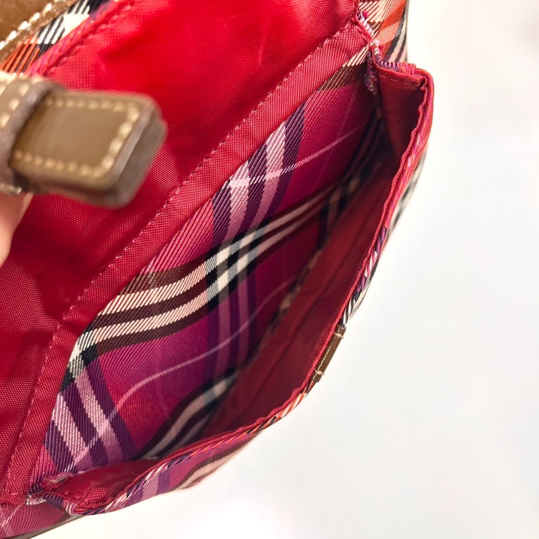 バーバリーブルーレーベル ノバチェック ショルダーバッグ レディース BURBERRY BLUE LABEL(バーバリーブルーレーベル) Nova check mini