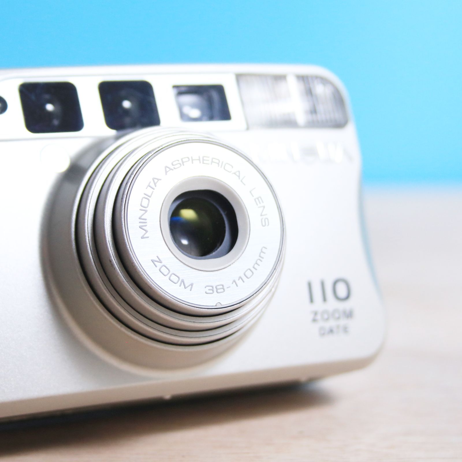 完動品❁ MINOLTA 110 ZOOM DATE ミノルタ コンパクトフィルム カメラ