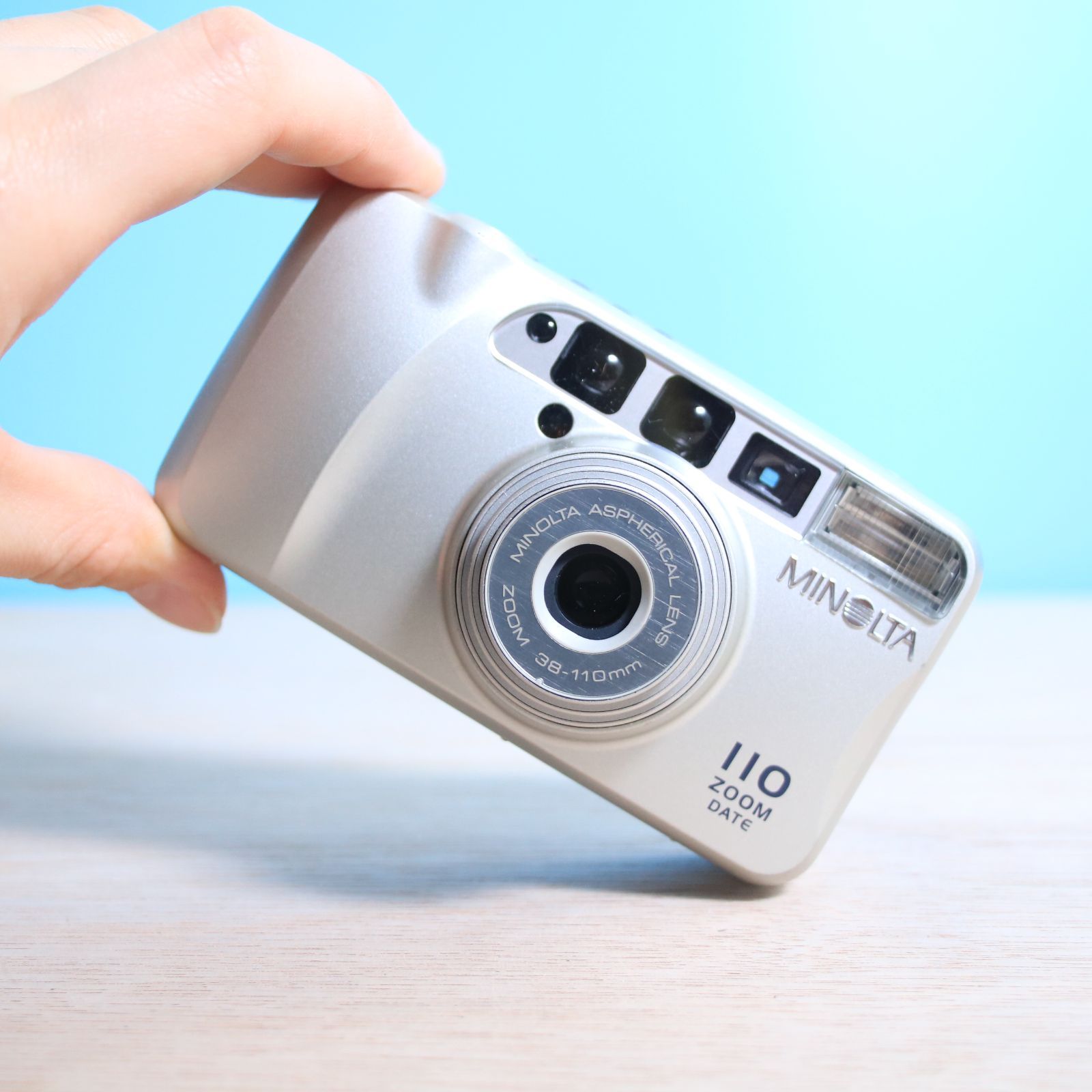 完動品❁ MINOLTA 110 ZOOM DATE ミノルタ コンパクトフィルム カメラ