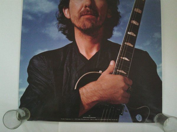  ジョージ ハリスン George Harrison Cloud Nine 1987年 アルバム プロモーション用ポスター B 2 JISサイズ 515 x 728 mm ポスター ミュージシャン