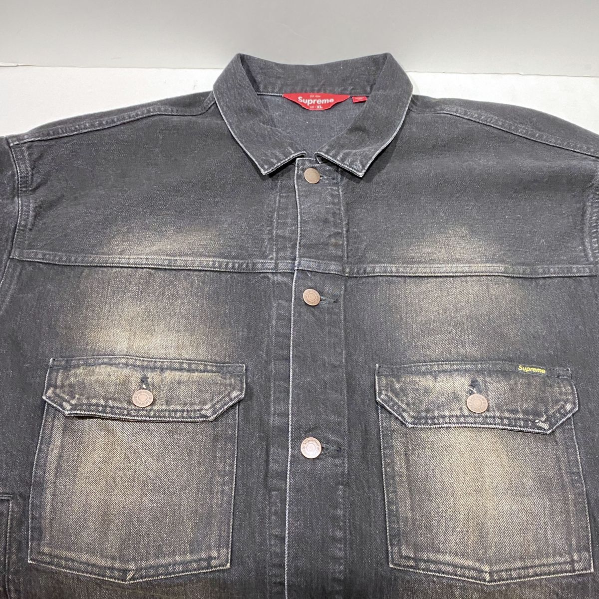 Supreme シュプリーム Distressed Selvedge Trucker Jacket デニム 