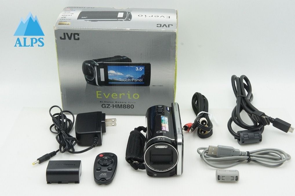 良品 JVC ケンウッド Everio GZ-HM880 デジタルビデオカメラ ブラック