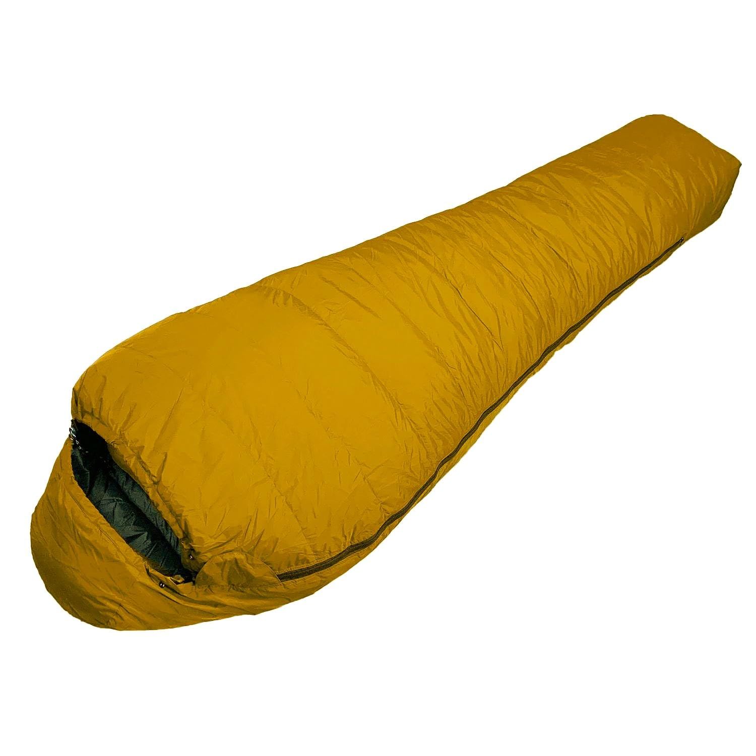 TCEVO テックエボ 真冬対応型 ダウン 寝袋 シュラフ 耐寒 30度 マミー型 羽毛90 コヨーテ