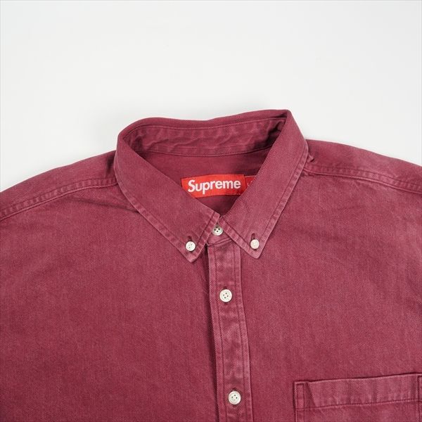 Size【L】 SUPREME シュプリーム 25FW Applique Denim Shirt Washed
