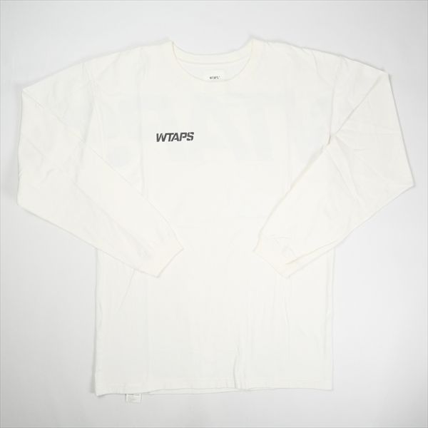 Size【M】 WTAPS ダブルタップス 20AW STENCIL L/S TEE WHITE 202ATDT