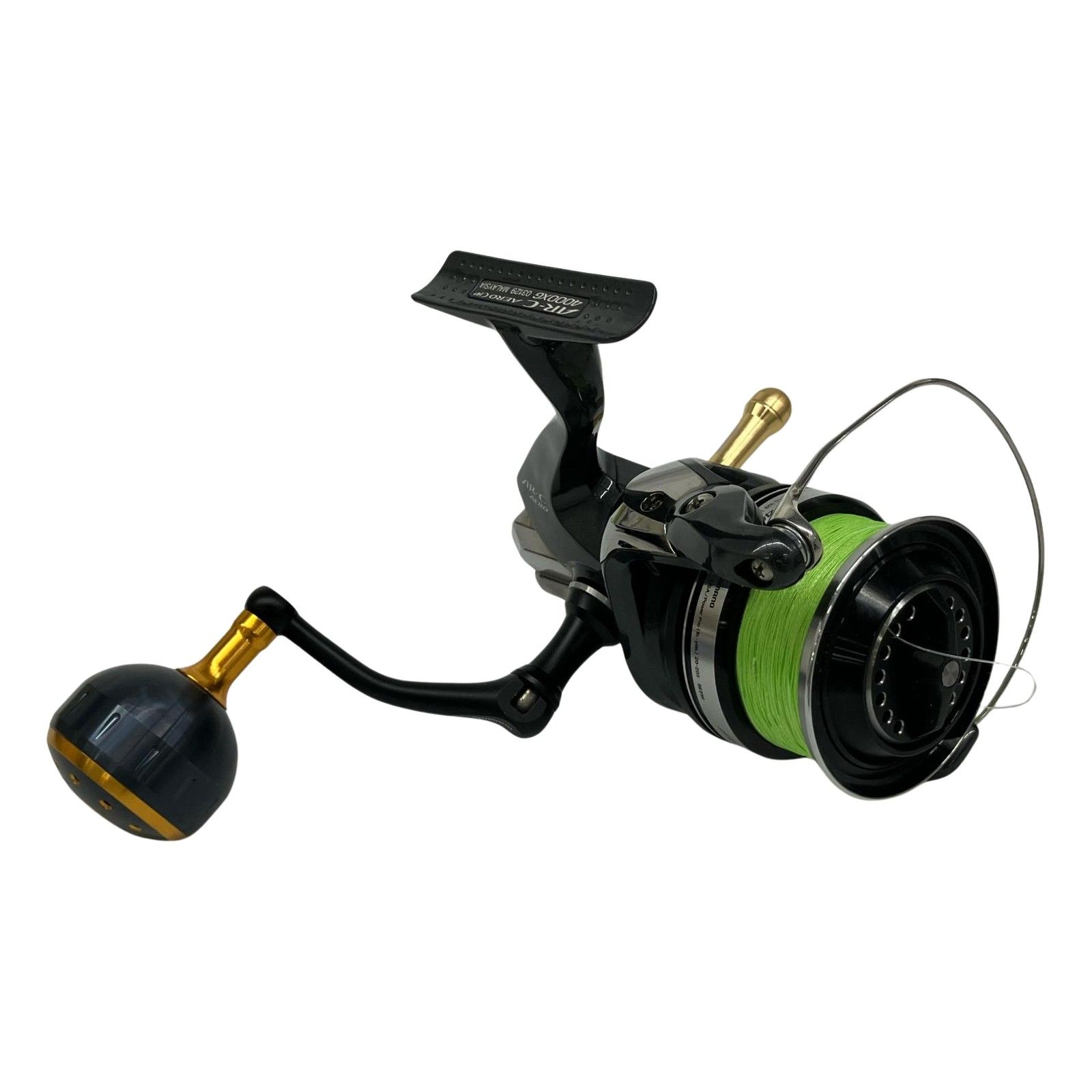 △△SHIMANO シマノ スピニングリール AERO C14 4000XG 夢屋ハンドル