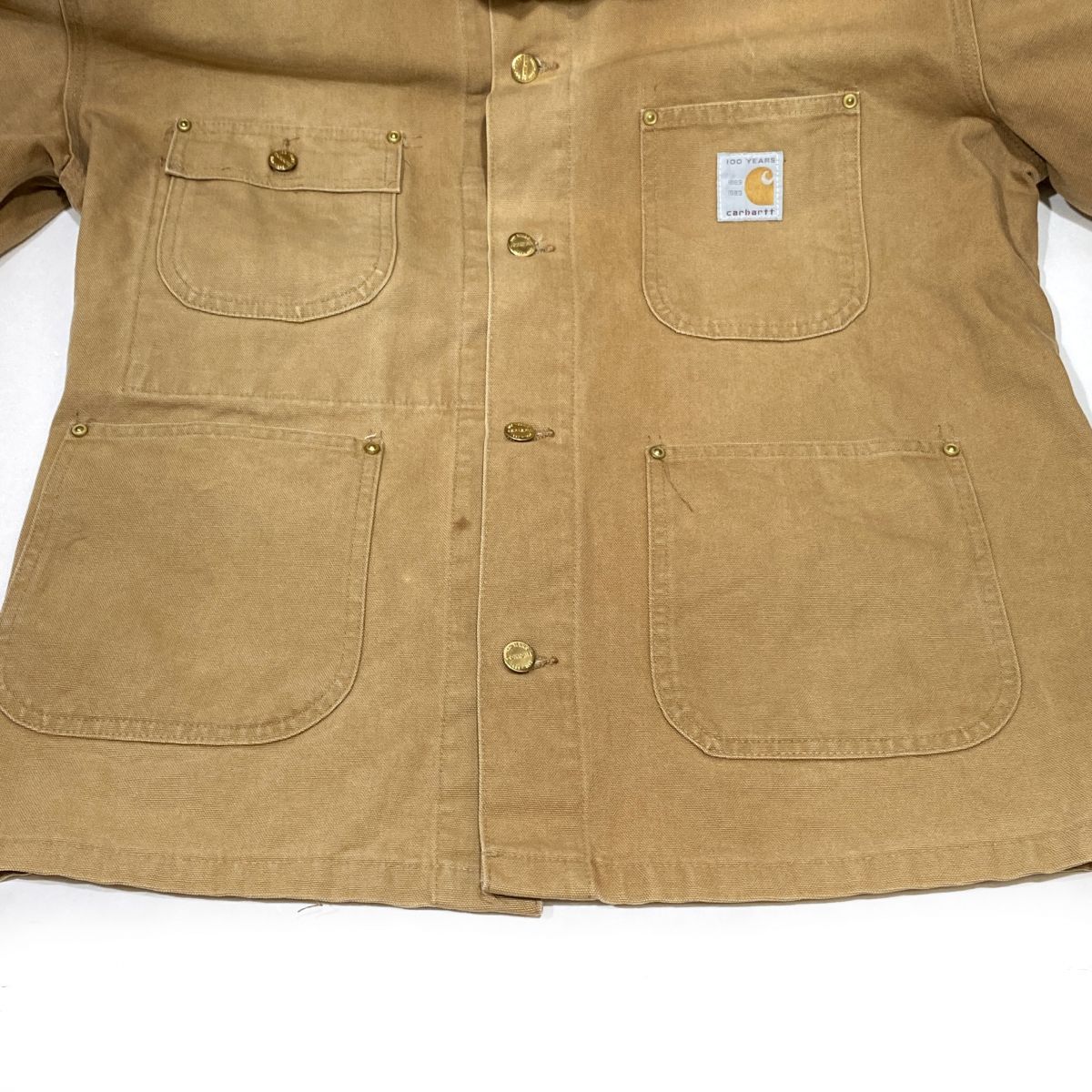 カーハート 100years チョアコート carhartt カーハート チョアコート ジャケット 100YEARS ブラウン