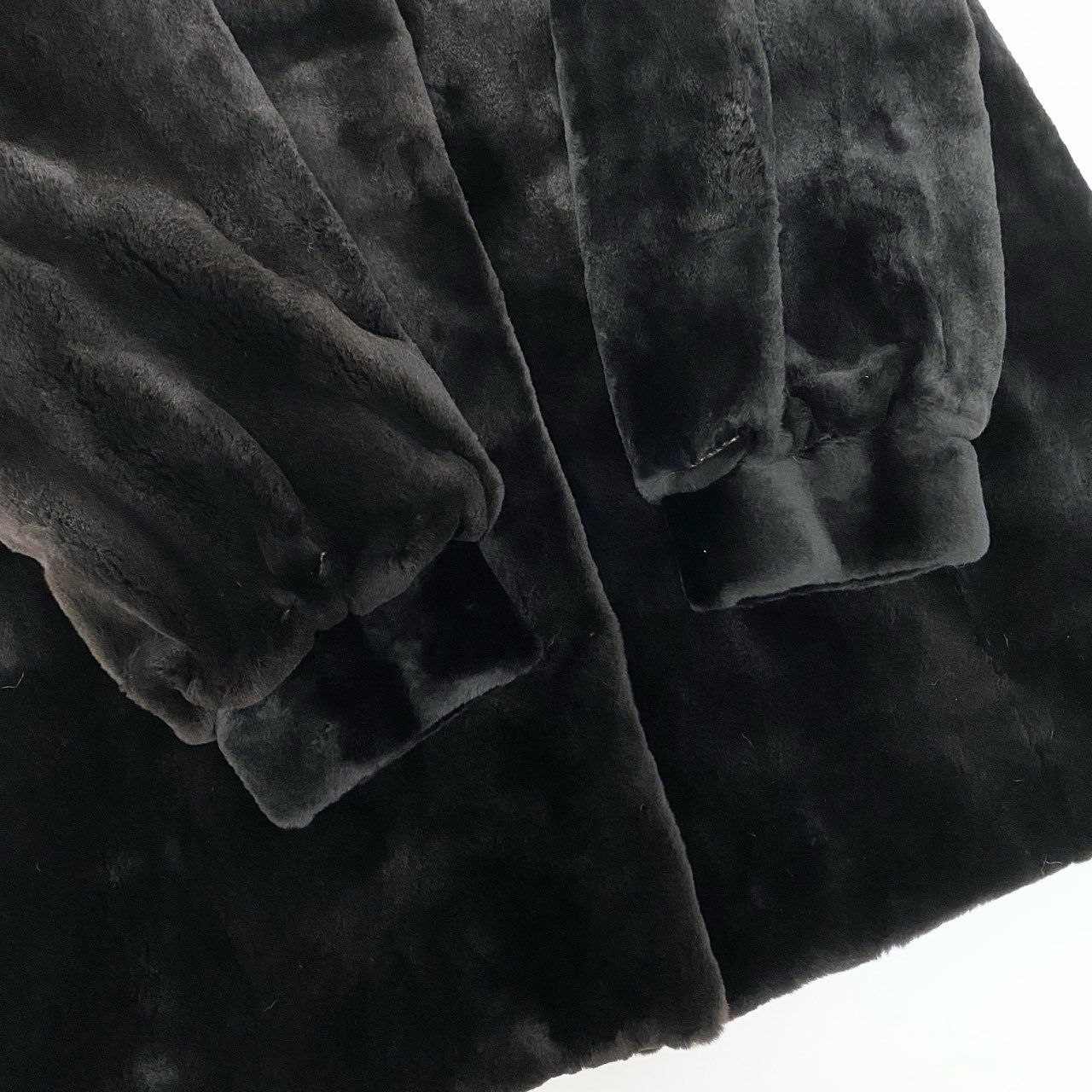 【着丈90cm以上】SAGA MINKサガミンク 銀サガ シェアードミンク 35a15 SAGA MINK サガミンク 銀サガ シェアードミンク ロングコート