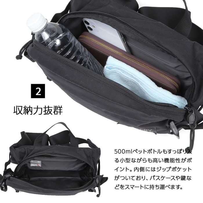  MYSTERY RANCH ミステリーランチ 6 3 L クロスボディバック メンズ レディース フルムーン ヒップバッグ ショルダーバッグ ボディバッグ バッグ フェス キャンプ ソロキャン 旅行 通学 通勤 001 ブラック ONES 27 e 93274 その他 キッチン 食器