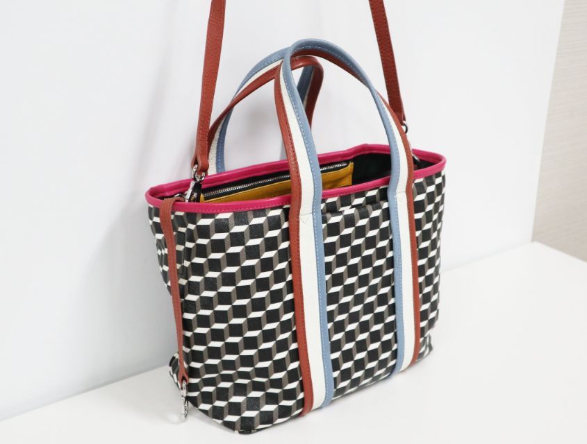 ピエールアルディ PIERRE HARDY キューブ マルチカラー 2WAY トート