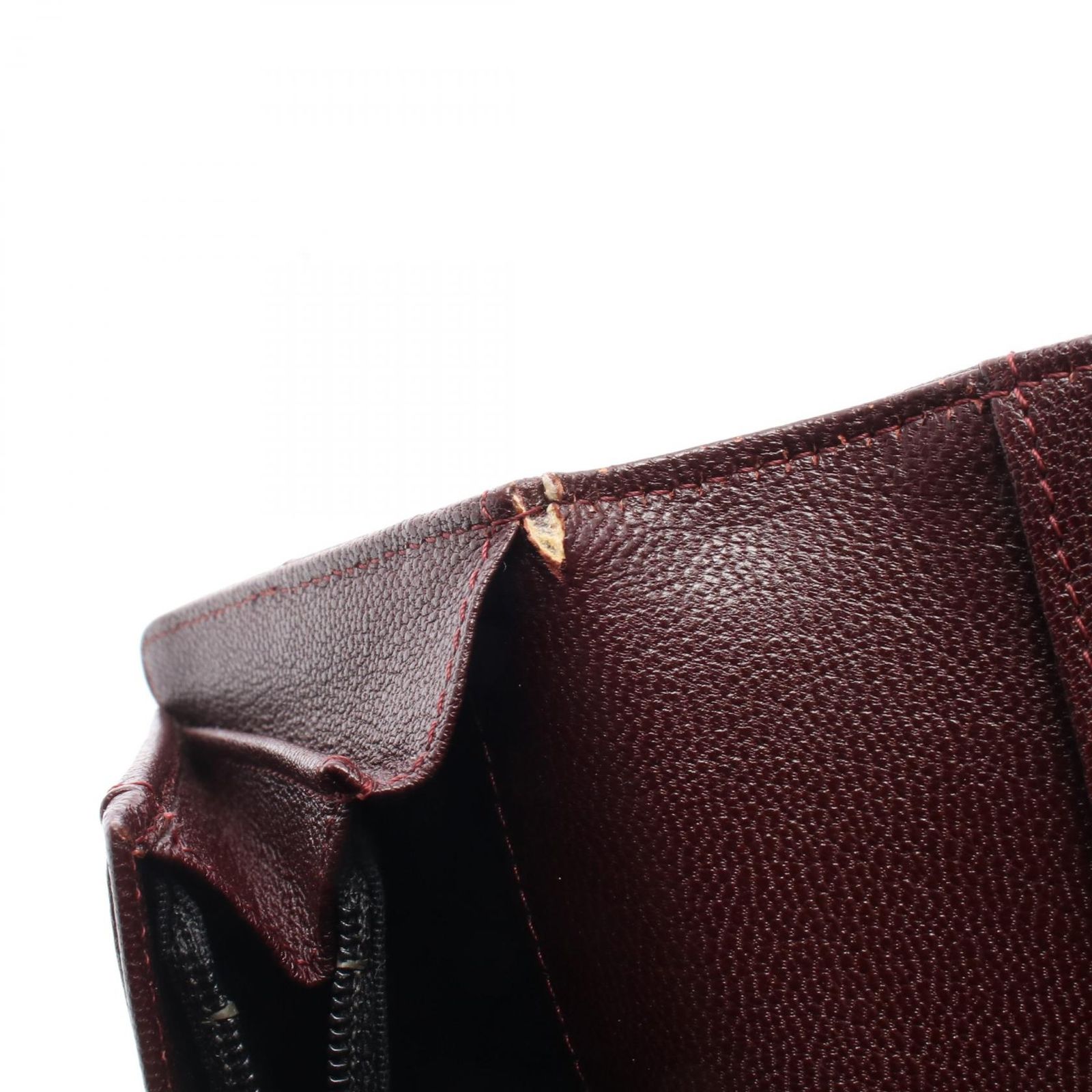 シャネル CHANEL 二つ折り長財布 ビコローレ ブラック レザー ココ