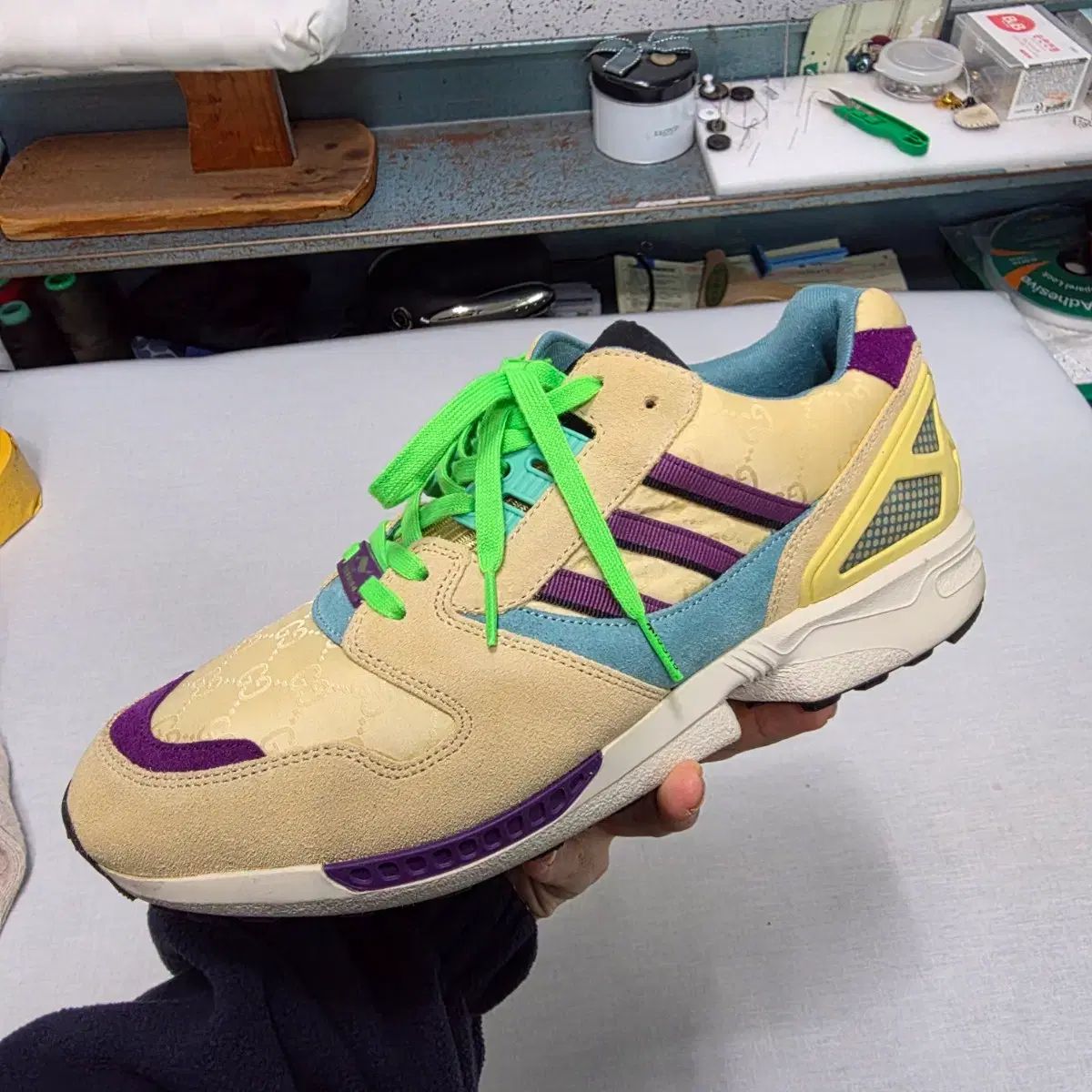 アディダス x グッチ ZX8000 スニーカー 285mm - メルカリ