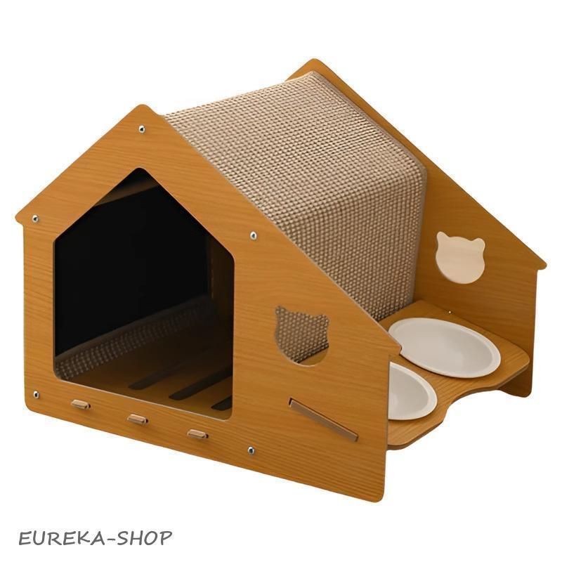 新品未使用】ドッグハウス 木製 ペットハウス 夏用 屋外用犬小屋 室内 
