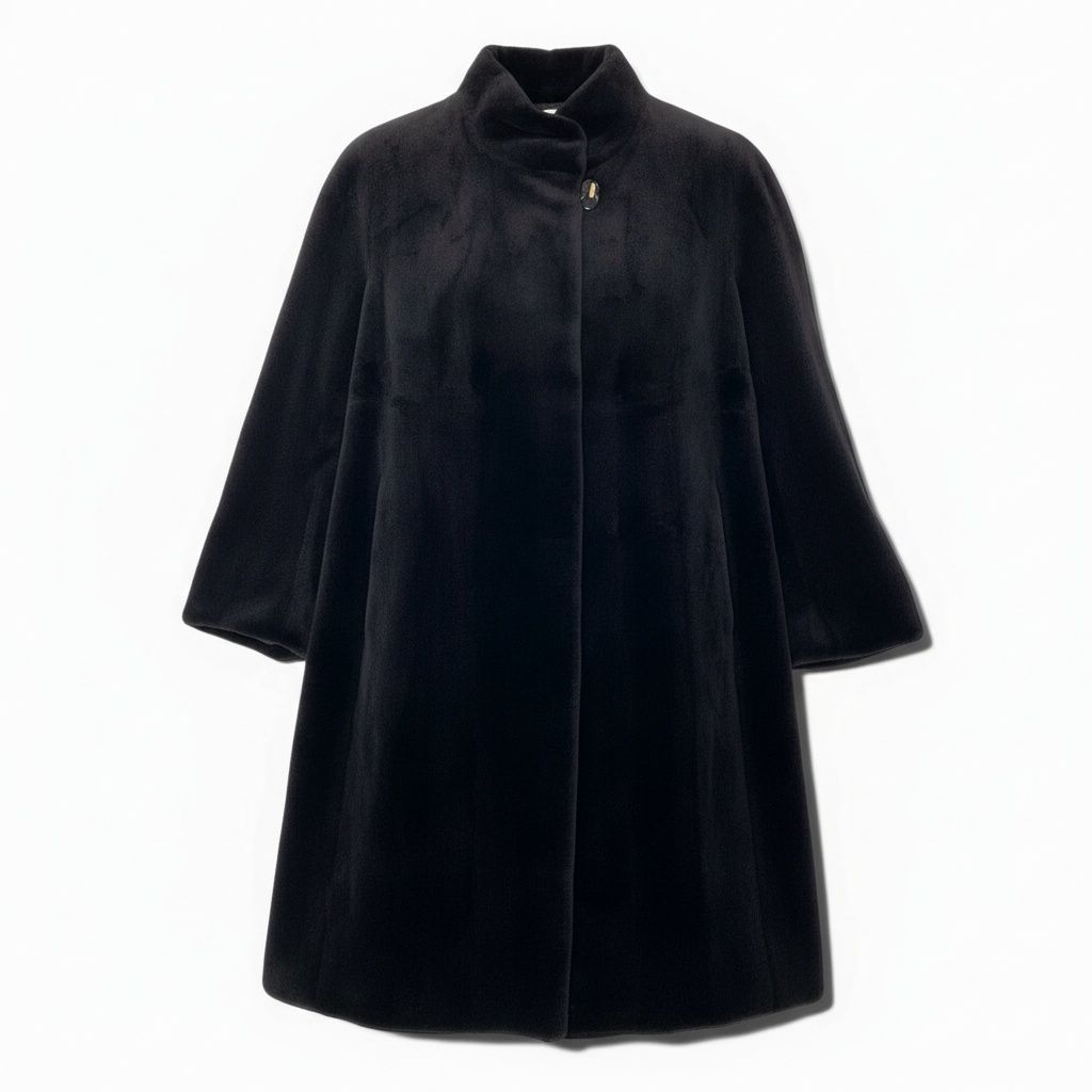 35a15 EMBA エンバ シェアードミンク 超ロングコート 丈約100cm サイズ