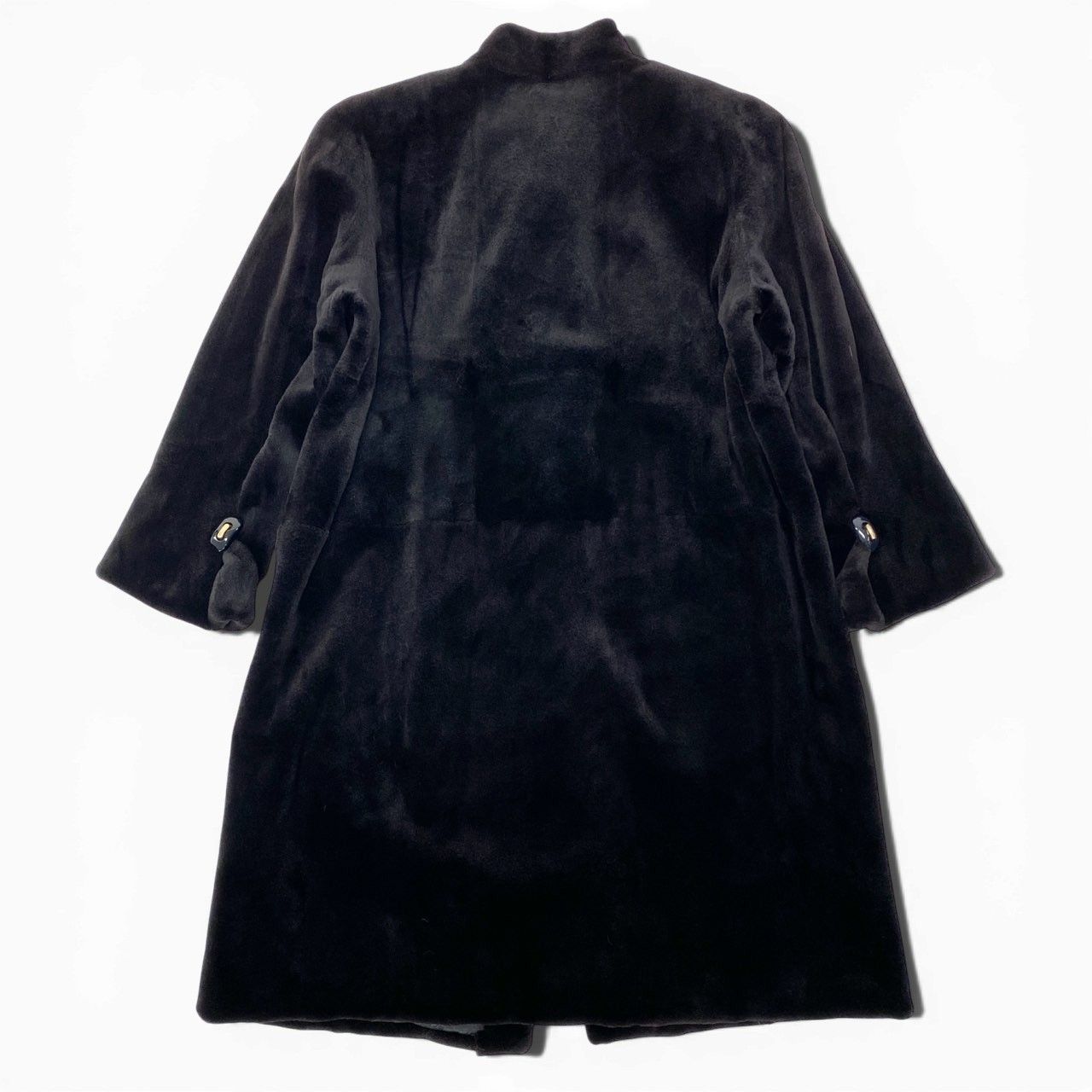 35a15 EMBA エンバ シェアードミンク 超ロングコート 丈約100cm サイズ