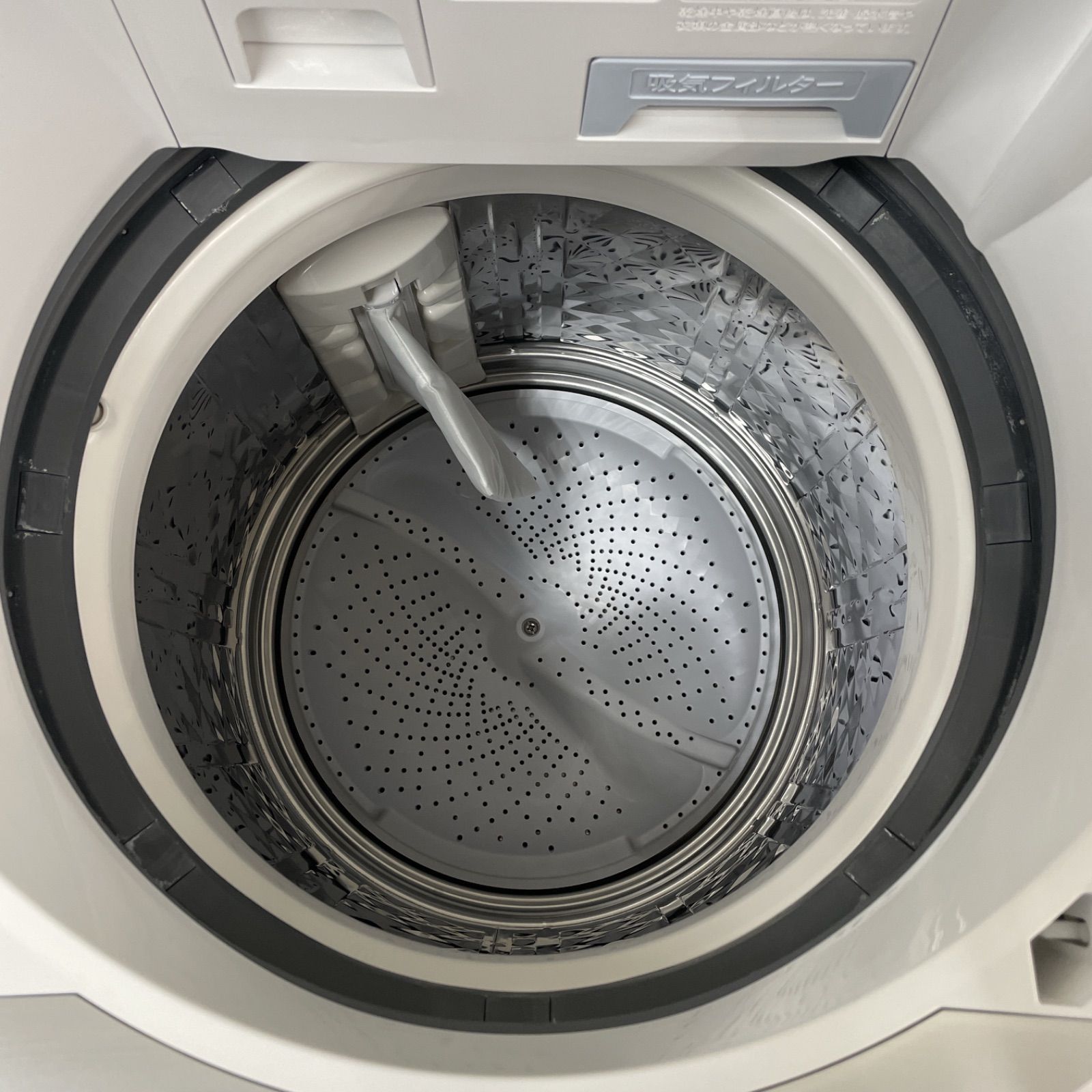 R225 ☀️ 名古屋市近郊配送設置無料！ SHARP 洗濯乾燥機 （洗濯：8.0