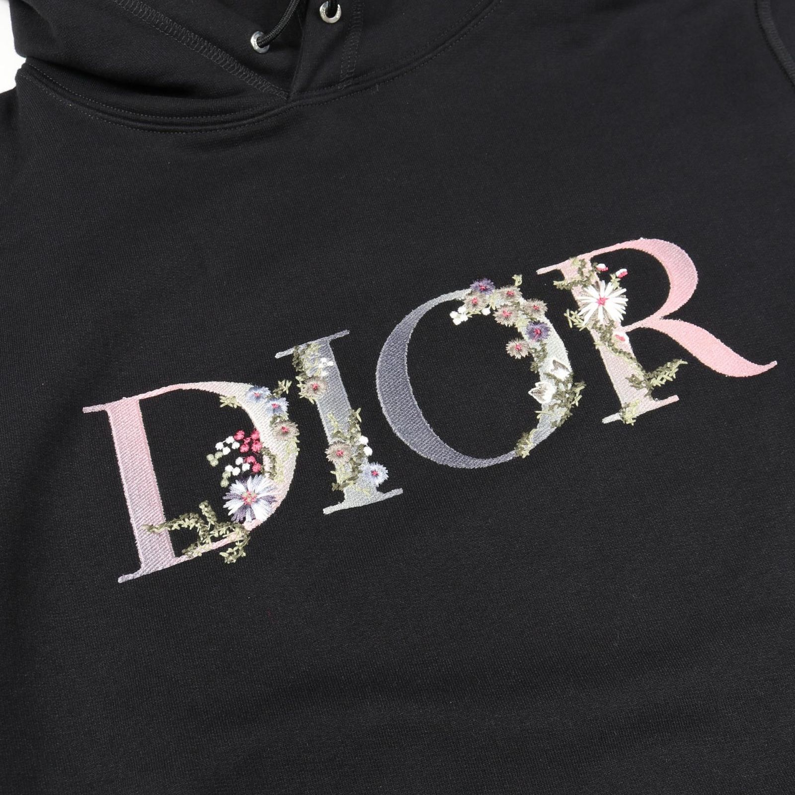ディオール Dior パーカー フローラルロゴ エンブロイダリー