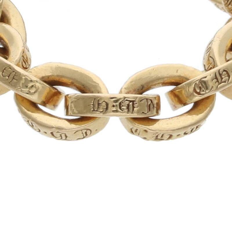 クロムハーツ 22K PAPER CHAIN RING/ペーパーチェーン ゴールドリング