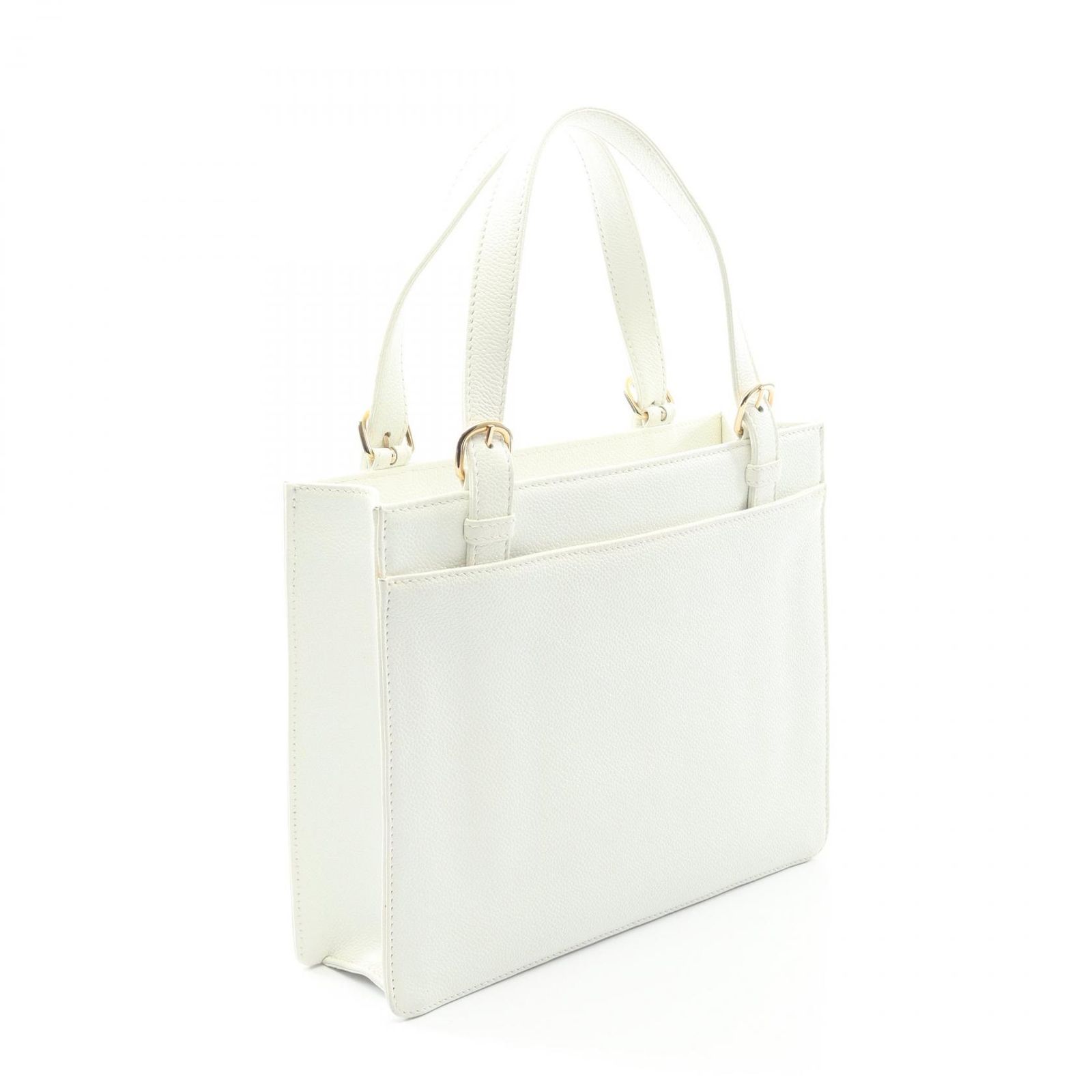 シャネル CHANEL ハンドバッグ ココマーク ホワイト レザー