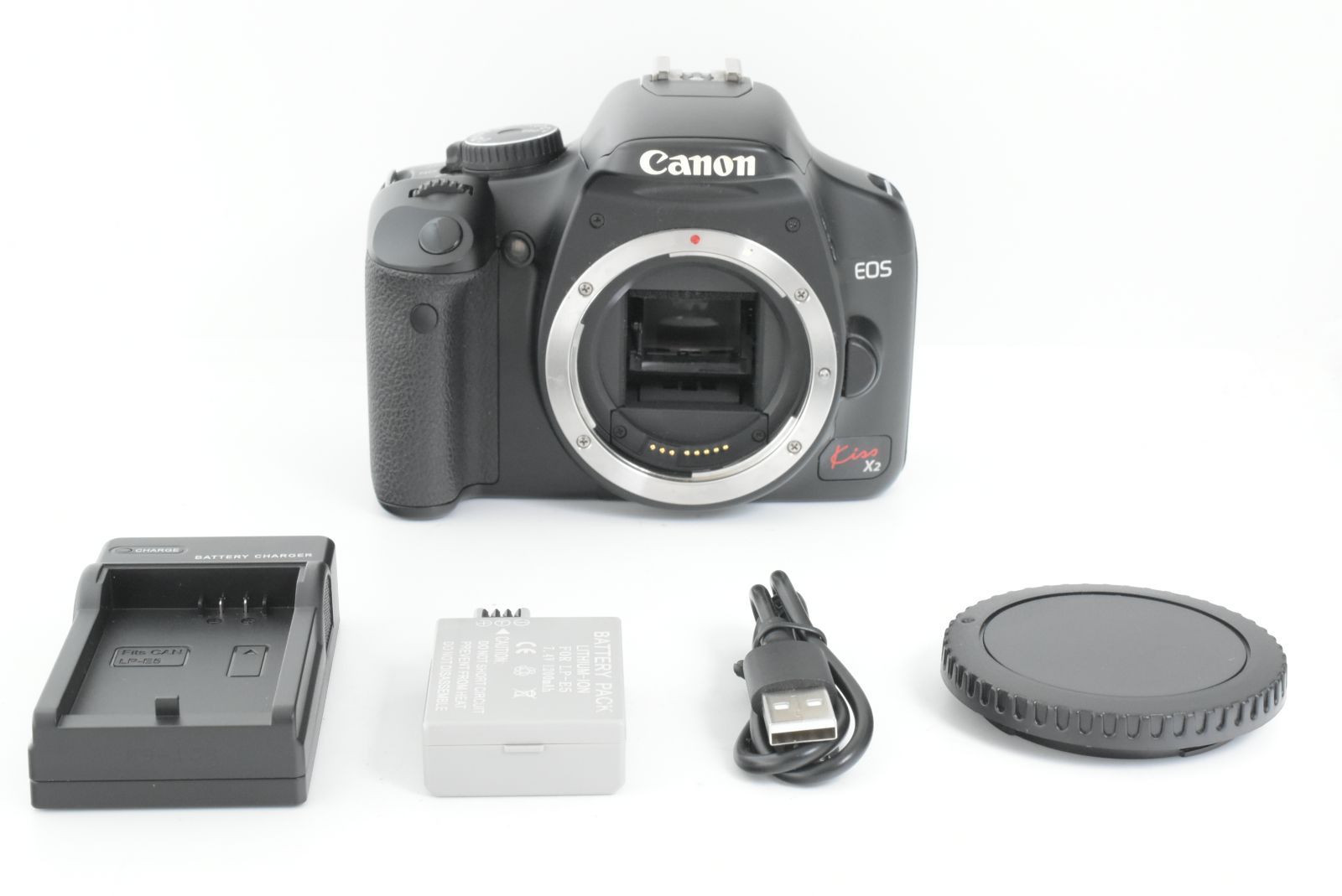 美品】シャッターカウント 3548回 Canon EOS Kiss X2 Body Only