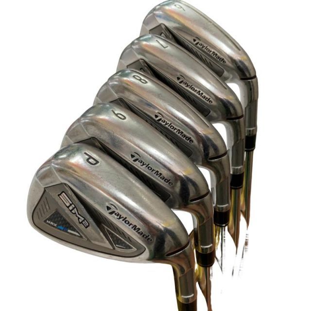 中古】 テーラーメイド SIM2 MAX 5S アイアンセット IR KBS MAX MT85