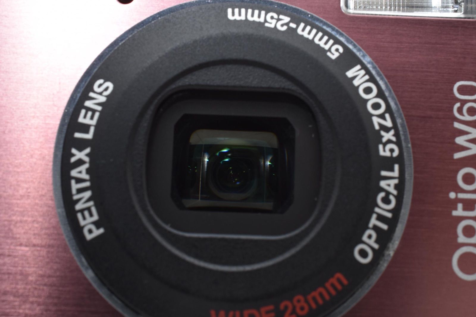 美品】ペンタックス PENTAX Optio W60 ピンク 防水デジタルカメラ