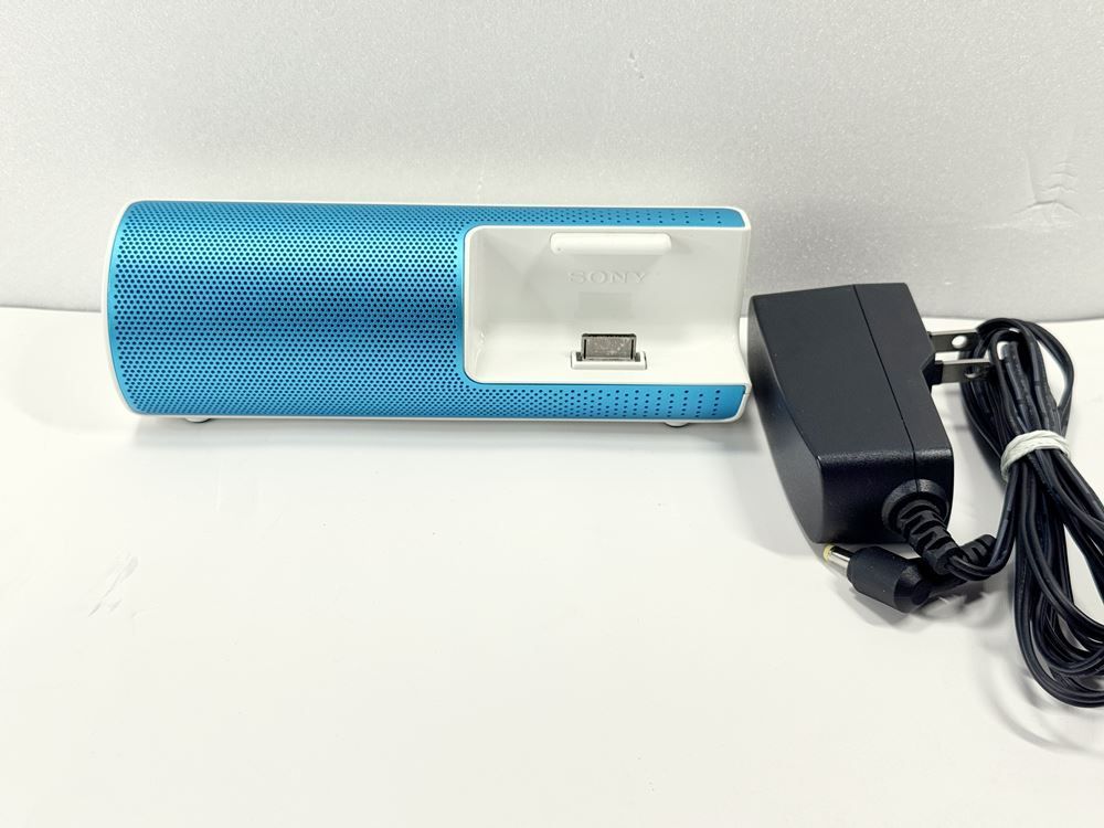 HY】【美品】SONY ソニー RDP-NWT19 ブルー ウォークマン用 ポータブル