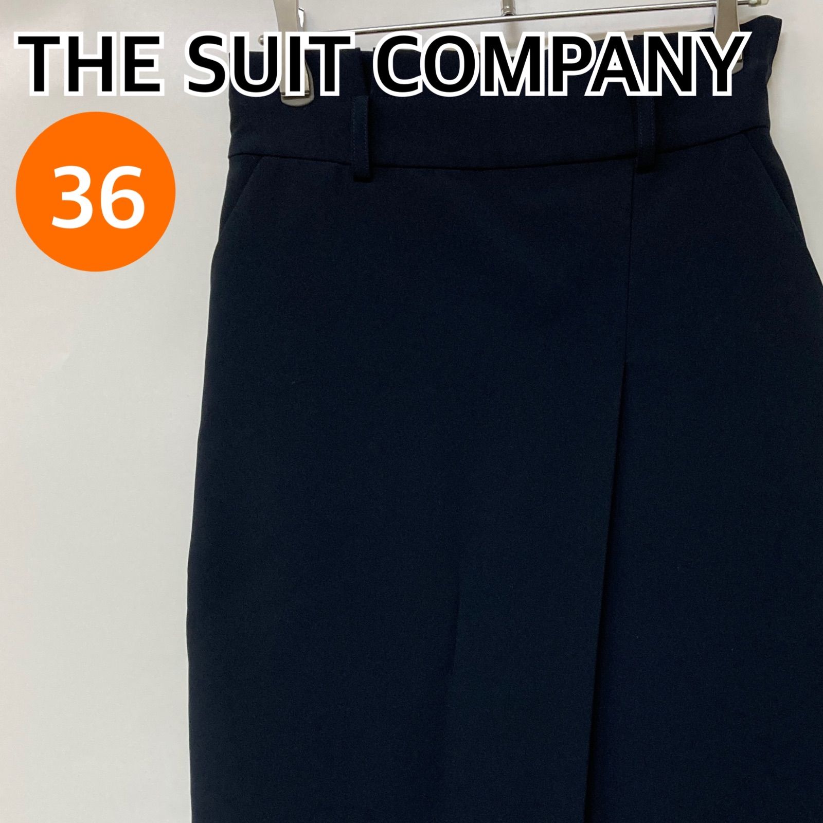 THE SUIT COMPANY ザスーツカンパニー スカート タイトスカート ラップ