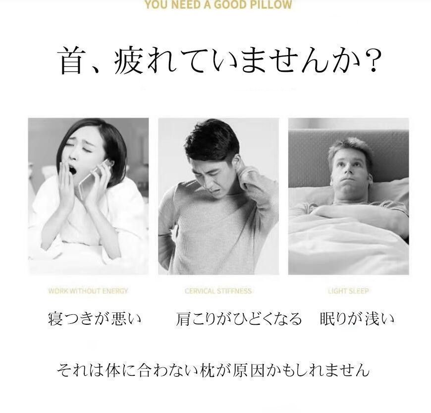 【新品?未使用】 枕 肩こり 首こり ストレートネック まくら マクラ 低反発枕 いびき 首 痛み 低反発まくら 首肩 頸椎 低反発 横向き寝 プ