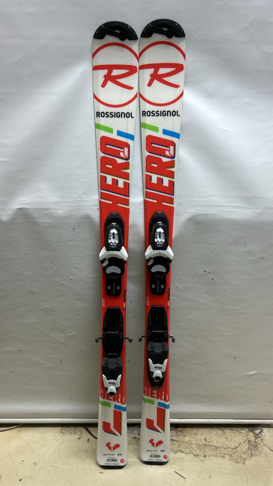 浜館58-219] ROSSIGNOL ロシニョール HERO ジュニア スキー 子ども用