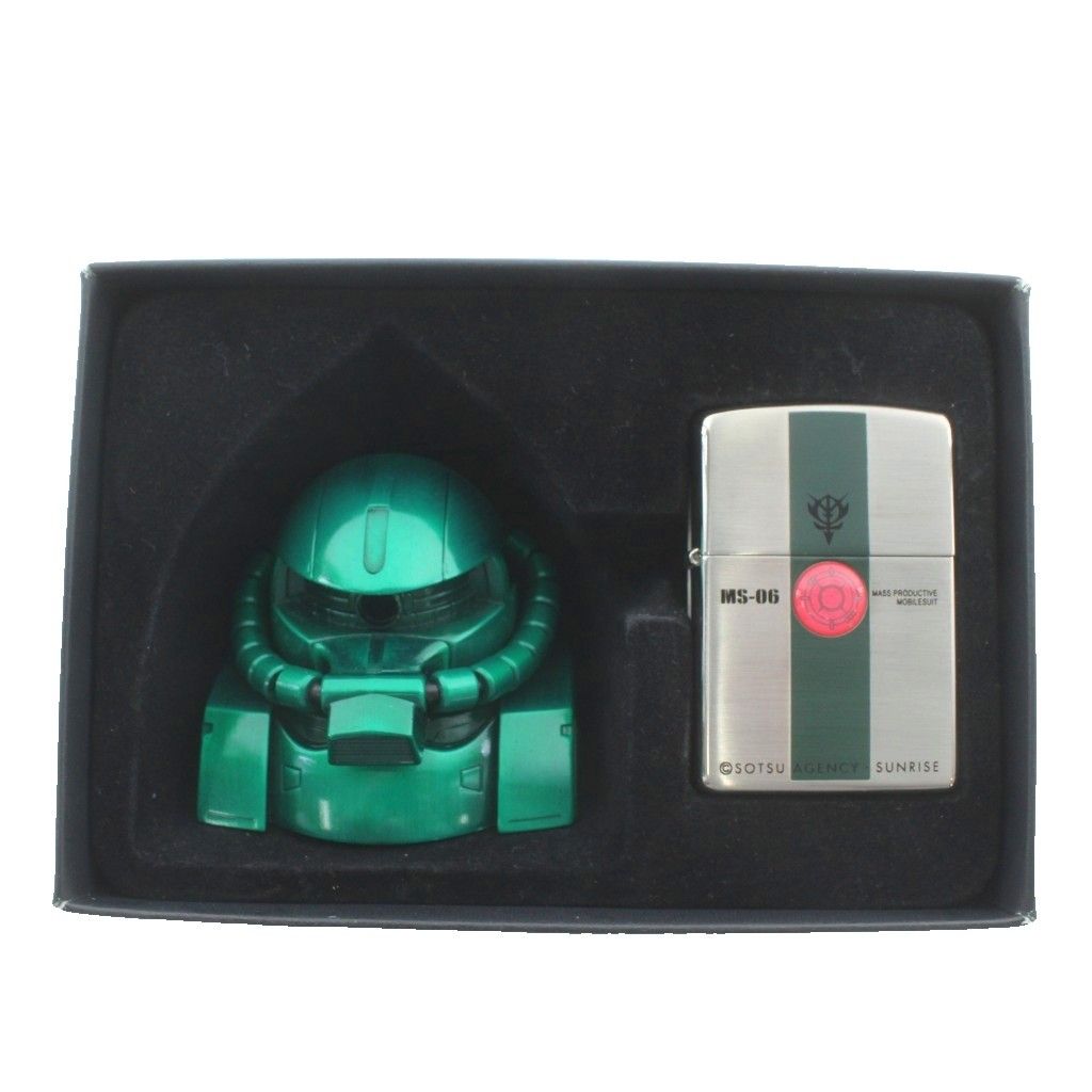 ジッポー ZIPPO MS-06 ZIPPO HEAD STAND MODEL 2005年製 機動戦士