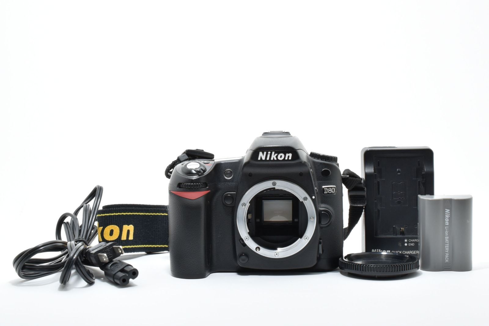 Nikon D80 ボディ【シャッター数わずか 9,432回】良品 管理#2723472A