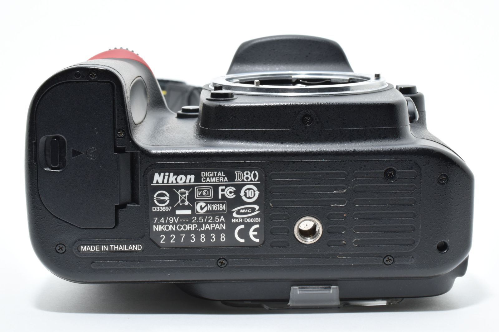 Nikon D80 ボディ【シャッター数わずか 9,432回】良品 管理#2723472A