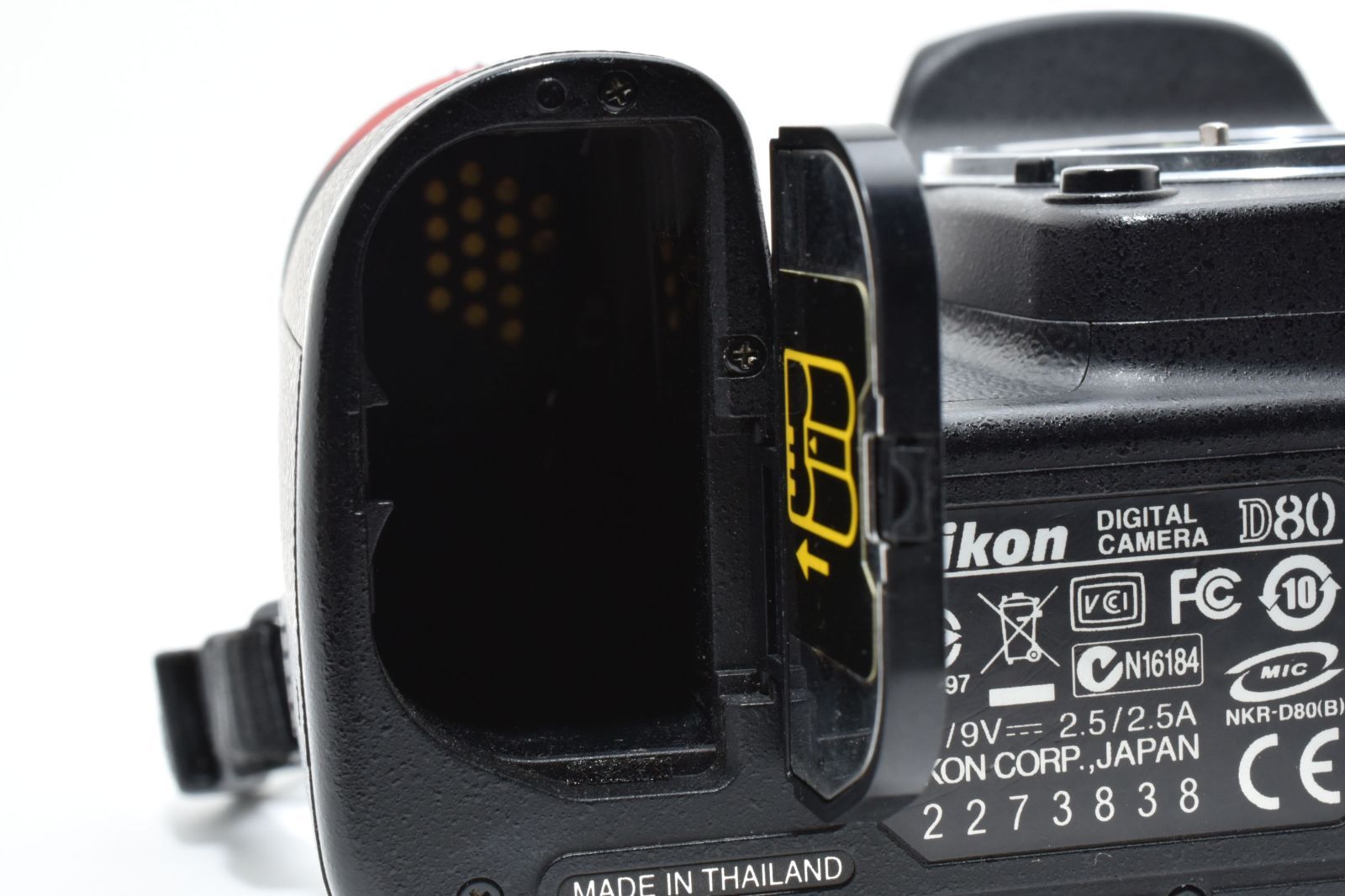 Nikon D80 ボディ【シャッター数わずか 9,432回】良品 管理#2723472A