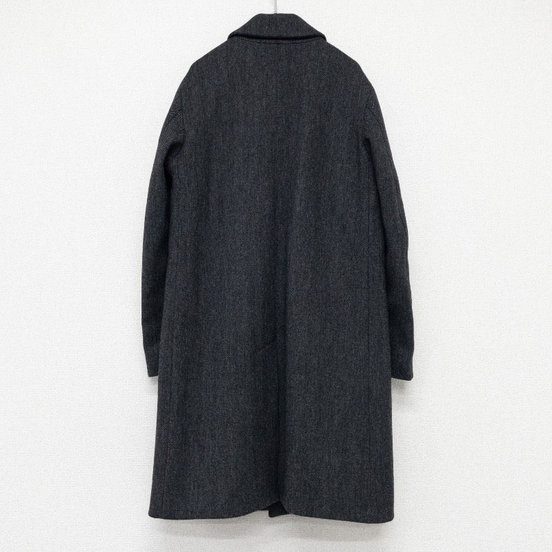 マッキントッシュ　ベルテッド　バルマカーン　ロングコート　S スコットランド製 MACKINTOSH マッキントッシュ ステンカラーコート バルマカーン ロング