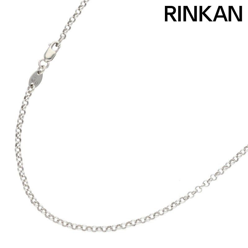 クロムハーツ NECKCHAIN R18/ロールチェーン18inch シルバーネックレス