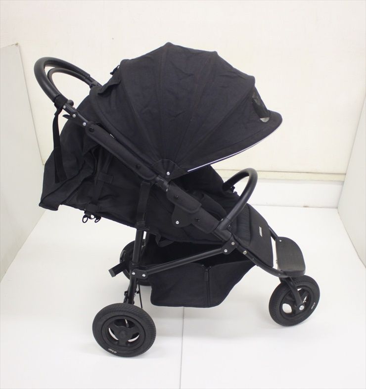 AIRBUGGY COCO BRAKE EX FROM BIRTH ブラック ベビーカーレンタル｜エアバギーココブレーキEXフロムバース-ベビーズママ