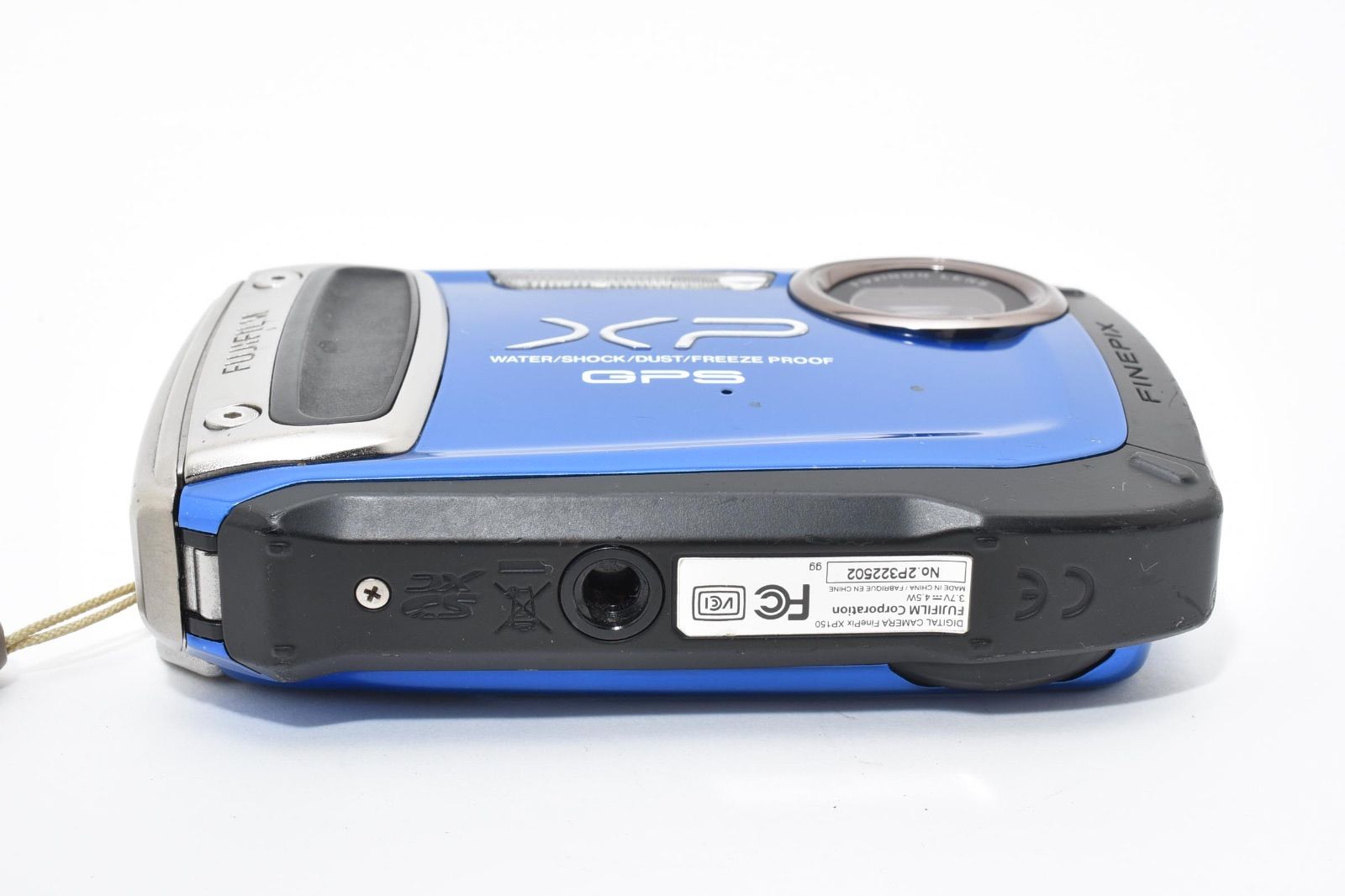 美品】フジフィルム FUJIFILM FinePix XP150 ブルー - メルカリ