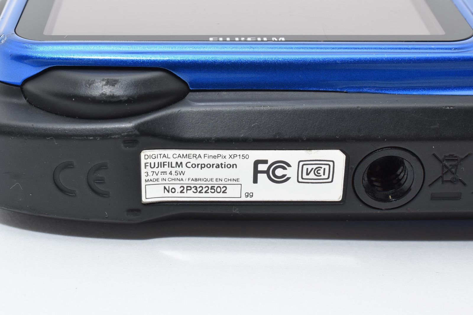 美品】フジフィルム FUJIFILM FinePix XP150 ブルー - メルカリ