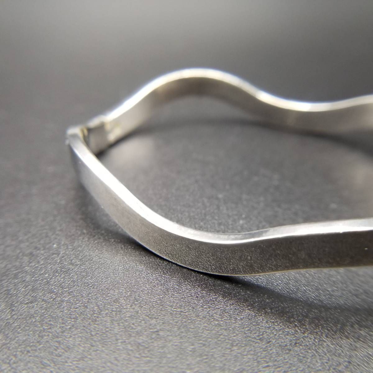 メキシコ 925 シルバー ウェーブ デザイン 曲線 ビンテージ