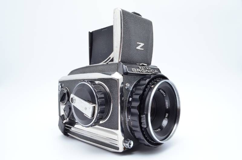 希少品】ZENZA ゼンザ ブロニカ モデルC 中判フィルムカメラ Nikkor-P