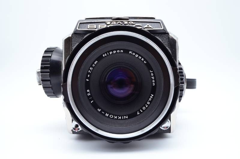 希少品】ZENZA ゼンザ ブロニカ モデルC 中判フィルムカメラ Nikkor-P